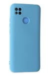 Mey İthalat®   Redmi 9C Kılıf Nano içi Kadife Silikon - Mavi