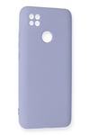 Mey İthalat®   Redmi 9C Kılıf Nano içi Kadife Silikon - Lila