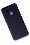 Mey İthalat®   Redmi 9C Kılıf Nano içi Kadife Silikon - Lacivert