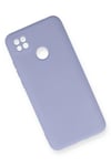 Mey İthalat®   Redmi 9C Kılıf Nano içi Kadife Silikon - Lila