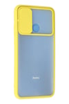 Mey İthalat®   Redmi 9C Kılıf Palm Buzlu Kamera Sürgülü Silikon - Sarı