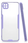 Mey İthalat®   Redmi 9C Kılıf Platin Silikon - Lila