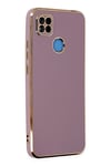 Mey İthalat®   Redmi 9C Kılıf Volet Silikon - Mor