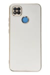 Mey İthalat®   Redmi 9C Kılıf Volet Silikon - Beyaz