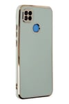 Mey İthalat®   Redmi 9C Kılıf Volet Silikon - Açık Yeşil
