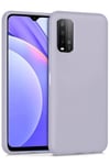 Mey İthalat®   Redmi 9T Kılıf Nano içi Kadife Silikon - Lila