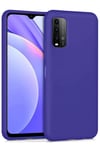 Mey İthalat®   Redmi 9T Kılıf Nano içi Kadife Silikon - Mor