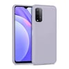 Mey İthalat®   Redmi 9T Kılıf Nano içi Kadife Silikon - Lila