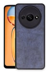Mey İthalat®   Redmi A3 4G Kılıf Aras Deri Kapak - Lacivert
