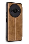 Mey İthalat®   Redmi A3 4G Kılıf Flip Cover - Taba