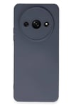 Mey İthalat®   Redmi A3 4G Kılıf Nano içi Kadife Silikon - Gri