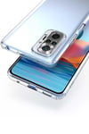 Mey İthalat®   Redmi Note 10 5G Kılıf Lüx Şeffaf Silikon