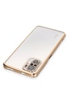 Mey İthalat®   Redmi Note 10 Kılıf  Lensli Silikon - Gold