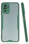 Mey İthalat®   Redmi Note 10 Kılıf Platin Silikon - Yeşil