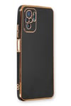 Mey İthalat®   Redmi Note 10 Kılıf Volet Silikon - Siyah
