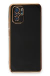 Mey İthalat®   Redmi Note 10 Kılıf Volet Silikon - Siyah