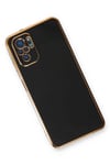 Mey İthalat®   Redmi Note 10 Kılıf Volet Silikon - Siyah