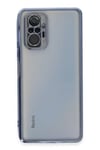 Mey İthalat®   Redmi Note 10 Pro Kılıf  Lensli Silikon - Açık Mavi