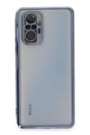 Mey İthalat®   Redmi Note 10 Pro Kılıf  Lensli Silikon - Açık Mavi