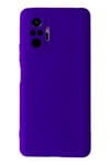 Mey İthalat®   Redmi Note 10 Pro Kılıf Nano içi Kadife Silikon - Mor