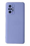 Mey İthalat®   Redmi Note 10 Pro Kılıf Nano içi Kadife Silikon - Lila