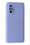 Mey İthalat®   Redmi Note 10 Pro Kılıf Nano içi Kadife Silikon - Lila