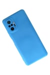 Mey İthalat®   Redmi Note 10 Pro Kılıf Nano içi Kadife Silikon - Mavi