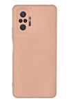 Mey İthalat®   Redmi Note 10 Pro Kılıf Nano içi Kadife Silikon - Pudra