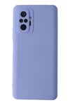 Mey İthalat®   Redmi Note 10 Pro Kılıf Nano içi Kadife Silikon - Lila