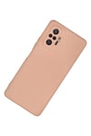 Mey İthalat®   Redmi Note 10 Pro Kılıf Nano içi Kadife Silikon - Pudra
