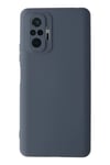 Mey İthalat®   Redmi Note 10 Pro Kılıf Nano içi Kadife Silikon - Gri