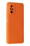 Mey İthalat®   Redmi Note 10 Pro Kılıf Nano içi Kadife Silikon - Turuncu