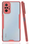 Mey İthalat®   Redmi Note 10 Pro Kılıf Platin Silikon - Pembe