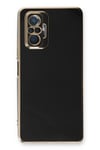 Mey İthalat®   Redmi Note 10 Pro Kılıf Volet Silikon - Siyah