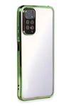 Mey İthalat®   Redmi Note 11 Kılıf  Lensli Silikon - Yeşil