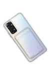 Mey İthalat®   Redmi Note 11 Kılıf Kart Şeffaf Silikon - Şeffaf