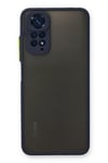 Mey İthalat®   Redmi Note 11 Kılıf Montreal Silikon Kapak - Lacivert