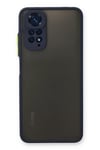 Mey İthalat®   Redmi Note 11 Kılıf Montreal Silikon Kapak - Lacivert