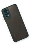 Mey İthalat®   Redmi Note 11 Kılıf Montreal Silikon Kapak - Yeşil