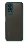 Mey İthalat®   Redmi Note 11 Kılıf Montreal Silikon Kapak - Yeşil