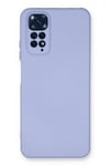 Mey İthalat®   Redmi Note 11 Kılıf Nano içi Kadife Silikon - Lila