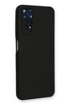 Mey İthalat®   Redmi Note 11 Kılıf Nano içi Kadife Silikon - Siyah