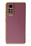 Mey İthalat®   Redmi Note 11 Kılıf Volet Silikon - Kırmızı