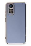 Mey İthalat®   Redmi Note 11 Kılıf Volet Silikon - Mavi