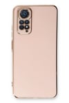 Mey İthalat®   Redmi Note 11 Kılıf Volet Silikon - Pembe