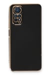 Mey İthalat®   Redmi Note 11 Kılıf Volet Silikon - Siyah