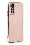 Mey İthalat®   Redmi Note 11 Kılıf Volet Silikon - Pembe