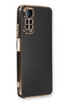 Mey İthalat®   Redmi Note 11 Kılıf Volet Silikon - Siyah