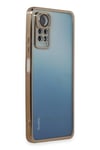 Mey İthalat®   Redmi Note 11 Pro Kılıf  Lensli Silikon - Gold