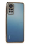 Mey İthalat®   Redmi Note 11 Pro Kılıf  Lensli Silikon - Gold